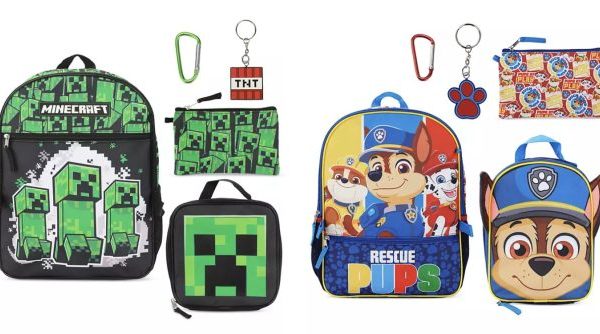 *HOT* Kid’s 5-Piece Backpack Sets only $19.99 at Macy’s!